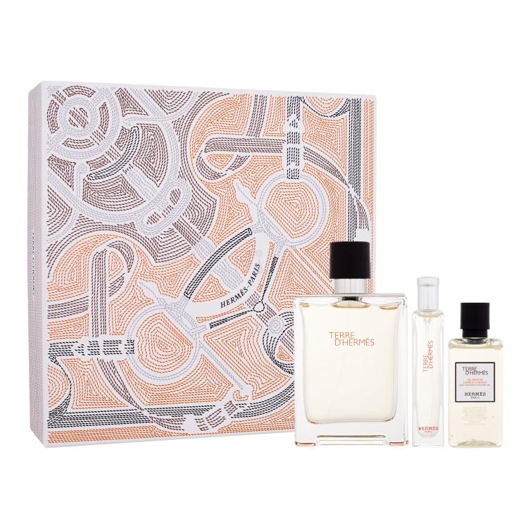 Hermes Terre d´Hermès Подаръчен комплект EDT 100 ml + EDT 15 ml + душ гел 40 ml