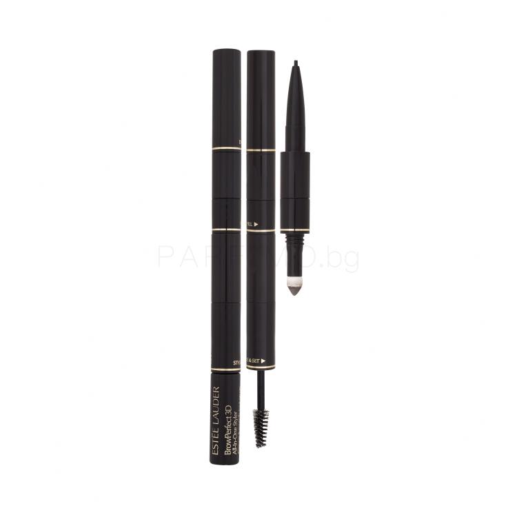 Estée Lauder Brow Perfect 3D All-in-One Styler Молив за вежди за жени 1 бр Нюанс 10 Blackened Brown