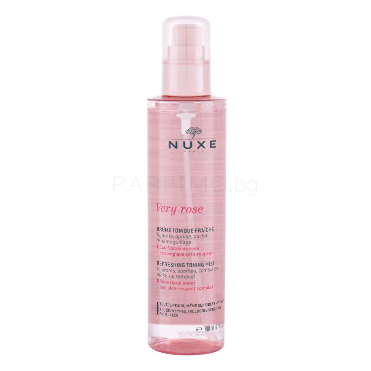 NUXE Very Rose Refreshing Toning Лосион за лице за жени 200 ml ТЕСТЕР