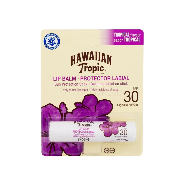 Hawaiian Tropic Lip Balm SPF30 Балсам за устни 4 g