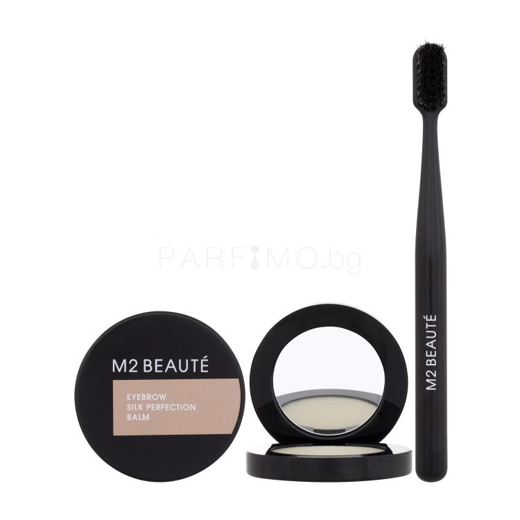 M2 Beauté Eyebrow Silk Perfection Balm Гел и помада за вежди за жени 5 ml