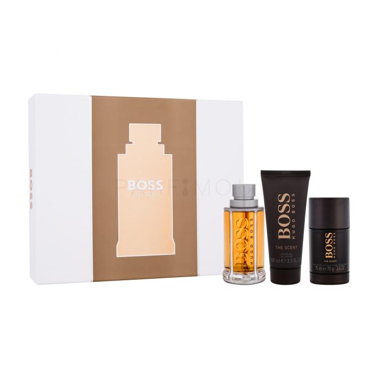 HUGO BOSS Boss The Scent 2015 SET1 Подаръчен комплект EDT 100 ml + душ гел 100 ml + деостик 75 ml