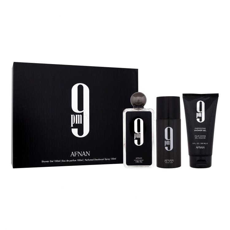 Afnan 9pm Подаръчен комплект EDP 100 ml + душ гел 150 ml + дезодорант 150 ml