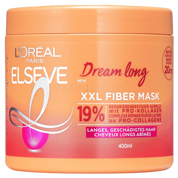 L&#039;Oréal Paris Elseve Dream Long XXL Fiber Mask Маска за коса за жени 400 ml