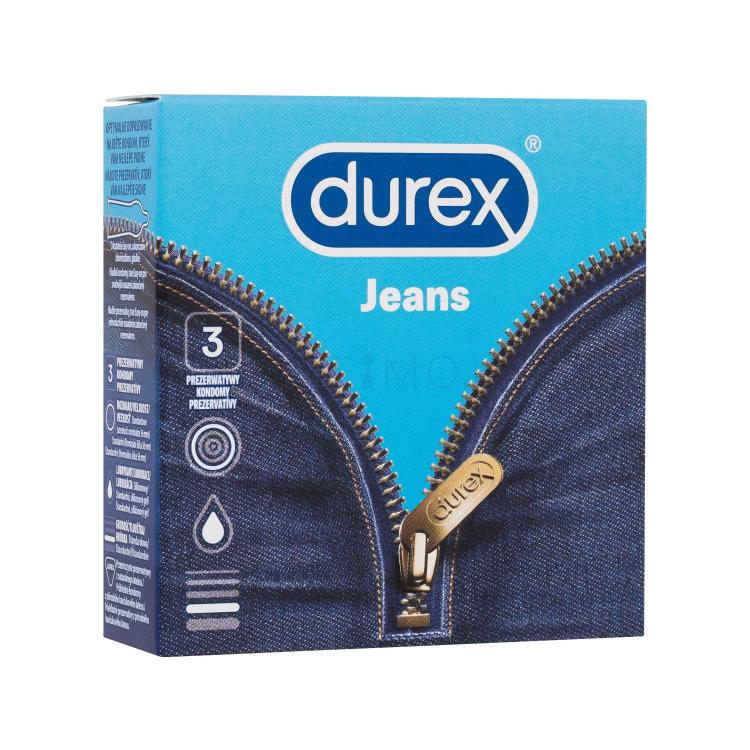 Durex Jeans Презерватив за мъже Комплект увредена кутия