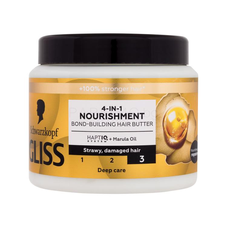 Schwarzkopf Gliss Nourishment 4-in-1 Hair Butter Маска за коса за жени 400 ml