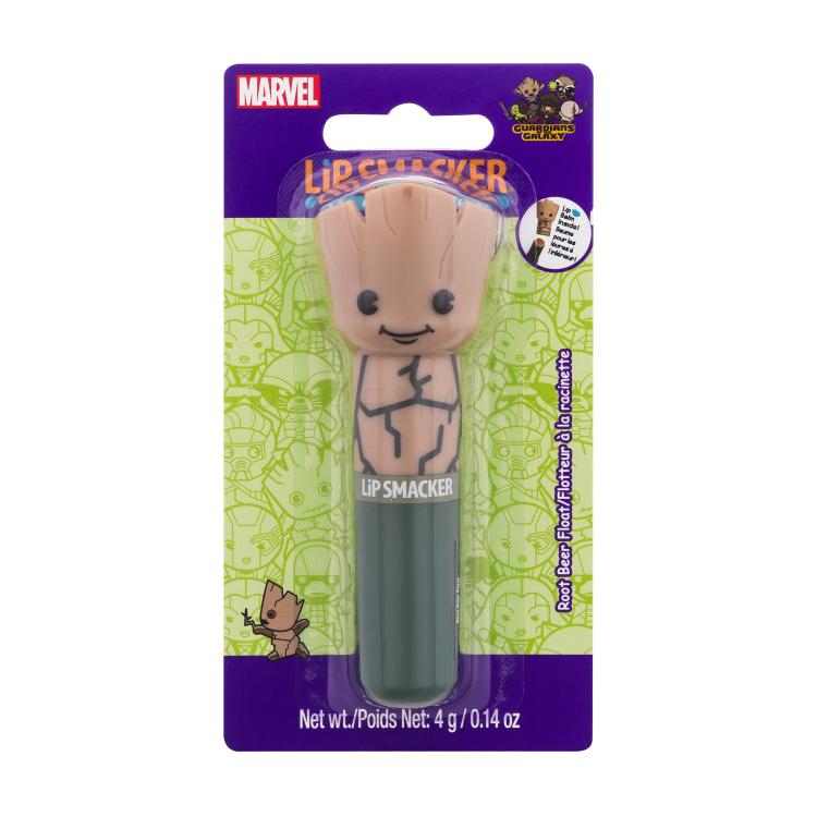 Lip Smacker Marvel Guardians of the Galaxy Groot Lip Balm Root Beer Float Балсам за устни за деца 4 g