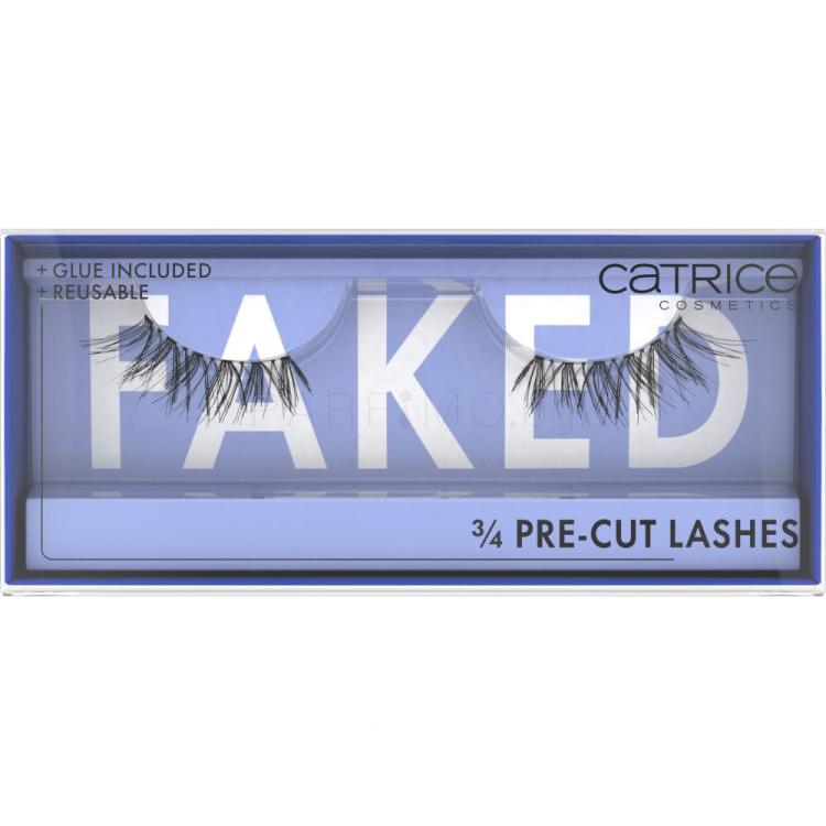 Catrice Faked 3/4 Pre-Cut Lashes Изкуствени мигли за жени 1 бр