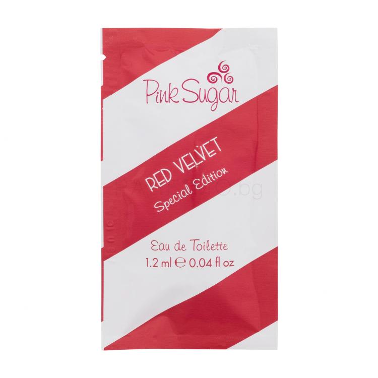 Pink Sugar Red Velvet Eau de Toilette за жени 1,2 ml