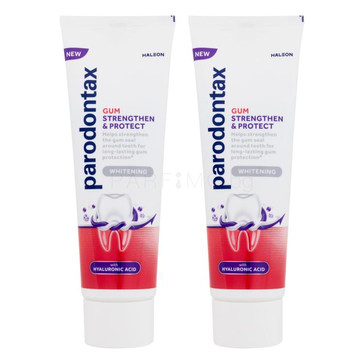 Parodontax Gum Strengthen &amp; Protect Whitening Duo Паста за зъби Комплект