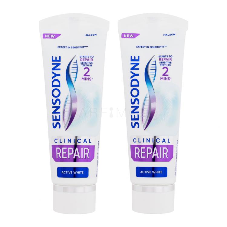 Sensodyne Clinical Repair Active White Duo Паста за зъби Комплект