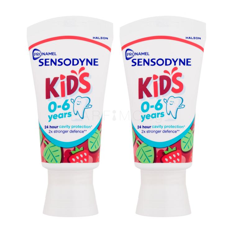 Sensodyne Pronamel Kids 0-6 Years Duo Паста за зъби за деца Комплект