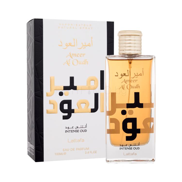 Lattafa Ameer Al Oudh Intense Oud Eau de Parfum 100 ml увредена кутия