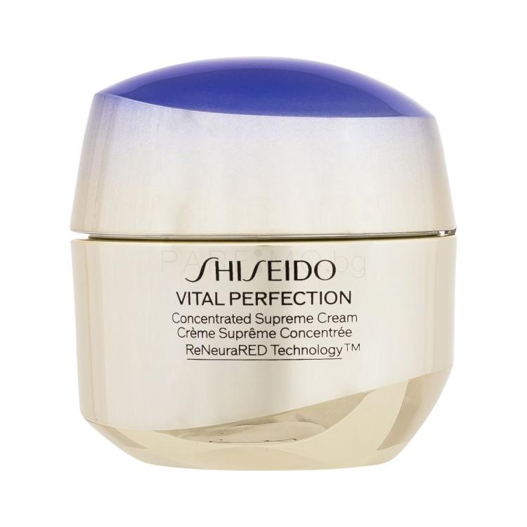 Shiseido Vital Perfection Concentrated Supreme Cream Дневен крем за лице за жени 30 ml