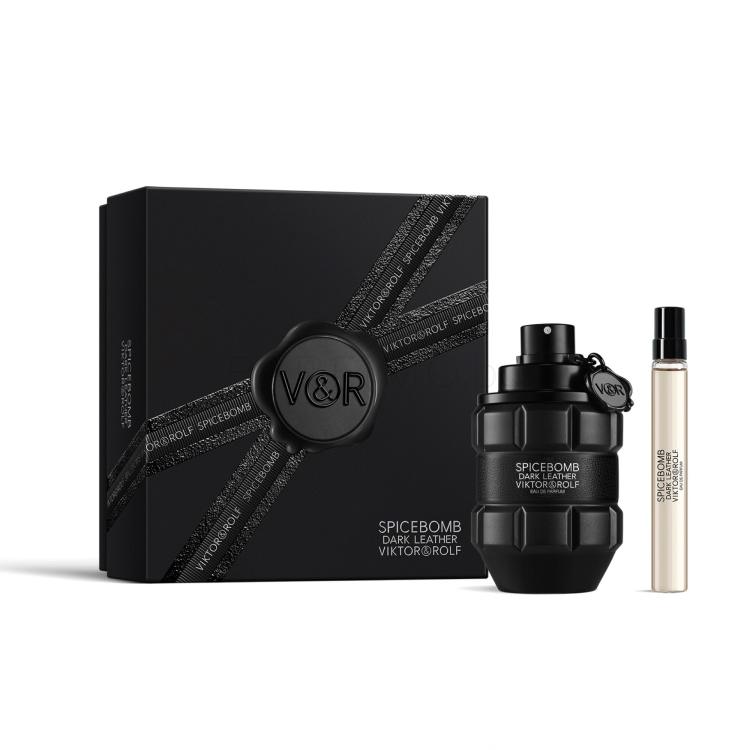 Viktor &amp; Rolf Spicebomb Dark Leather Подаръчен комплект EDP 90 ml + EDP 10 ml