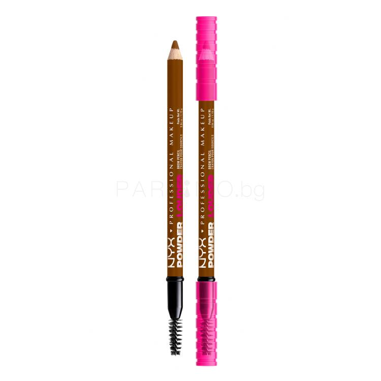 NYX Professional Makeup Powder Louder Brow Pencil Молив за вежди за жени 1,15 g Нюанс 03 Auburn