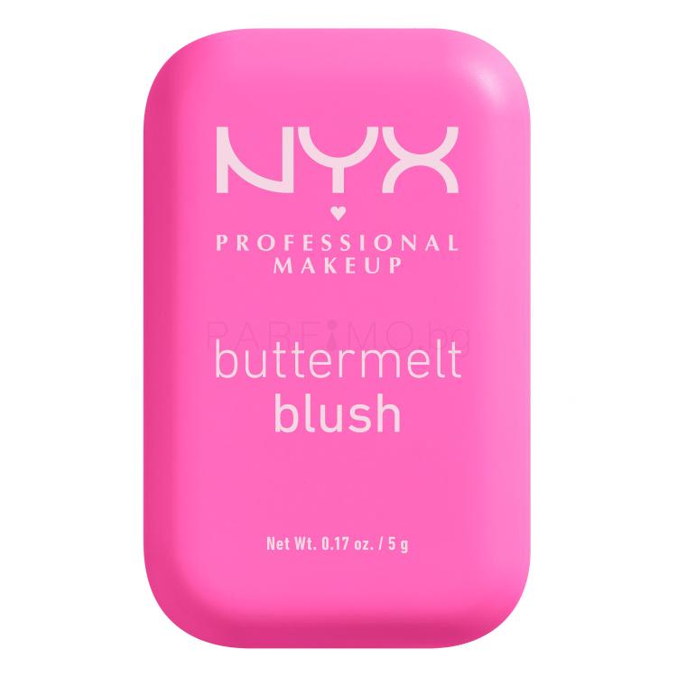 NYX Professional Makeup Buttermelt Blush Руж за жени 5 g Нюанс 01 My Butta Half