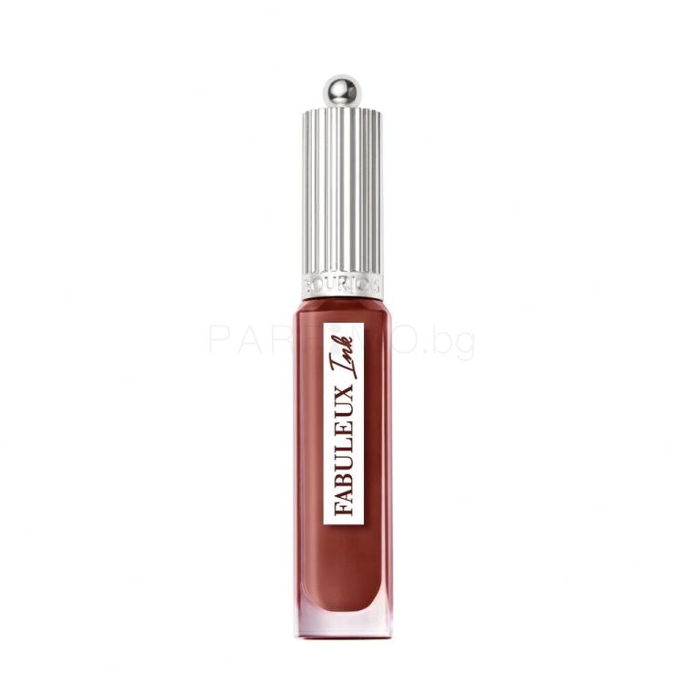 BOURJOIS Paris Fabuleux Ink Червило за жени 3,5 ml Нюанс 03 Moka&#039;Ddiction