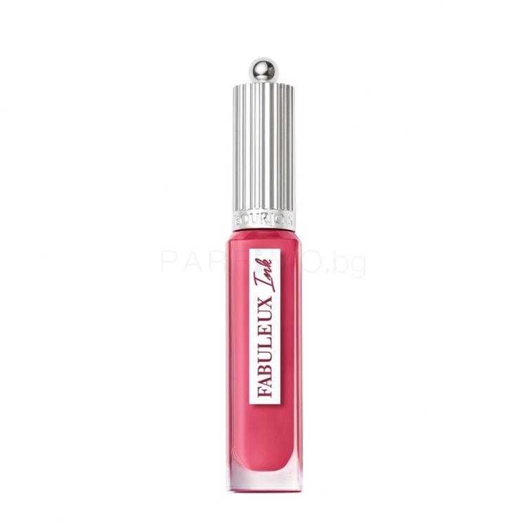 BOURJOIS Paris Fabuleux Ink Червило за жени 3,5 ml Нюанс 06 Cotton Candy&#039;De