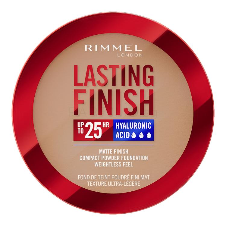 Rimmel London Lasting Finish 25H Compact Powder Foundation SPF20 Фон дьо тен за жени 7 g Нюанс 010 Latte