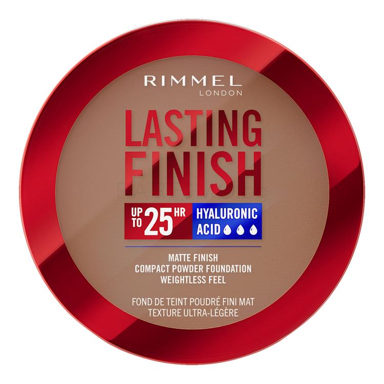 Rimmel London Lasting Finish 25H Compact Powder Foundation SPF20 Фон дьо тен за жени 7 g Нюанс 012 Cinnamon