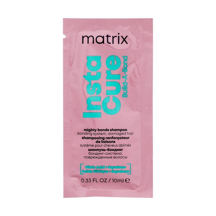 Matrix Instacure Build-A-Bond Mighty Bonds Shampoo Шампоан за жени 10 ml