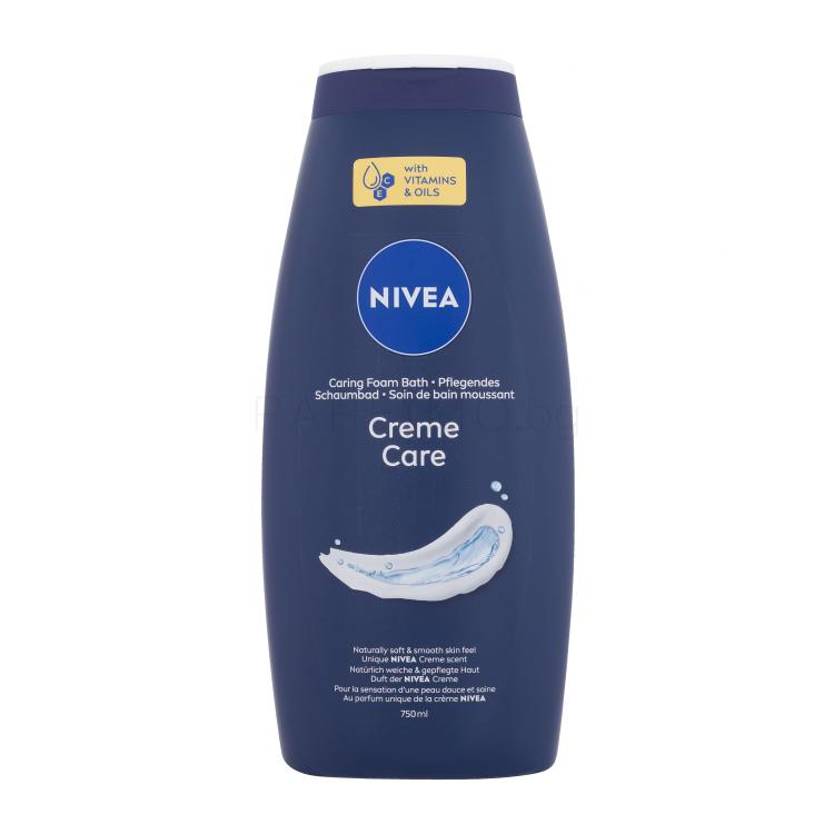 Nivea Creme Care Caring Foam Bath Пяна за вана за жени 750 ml