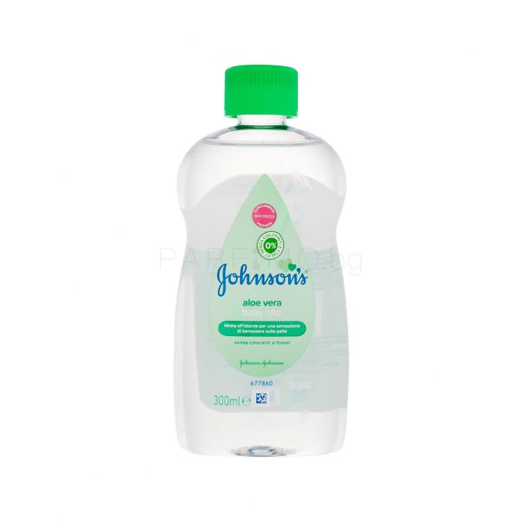 Johnson´s Baby Oil Aloe Vera Масло за тяло за деца 300 ml