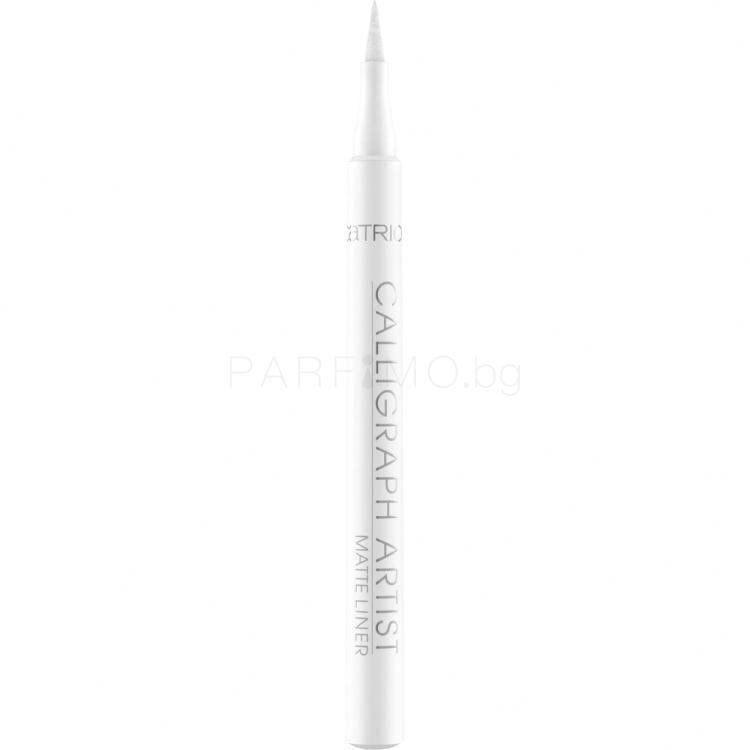 Catrice Calligraph Artist Matte Очна линия за жени 1,1 ml Нюанс 070 Snow White