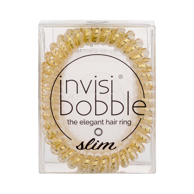 Invisibobble Slim Ластик за коса за жени Нюанс Stay Gold Комплект