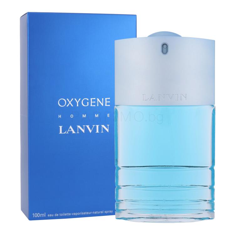 Lanvin Oxygene Homme Eau de Toilette за мъже 100 ml увреден флакон