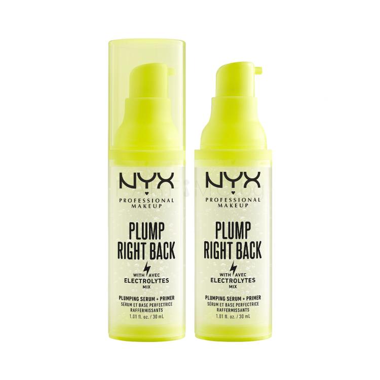 Пакет с отстъпка Основа за грим NYX Professional Makeup Plump Right Back Plumping Serum + Primer