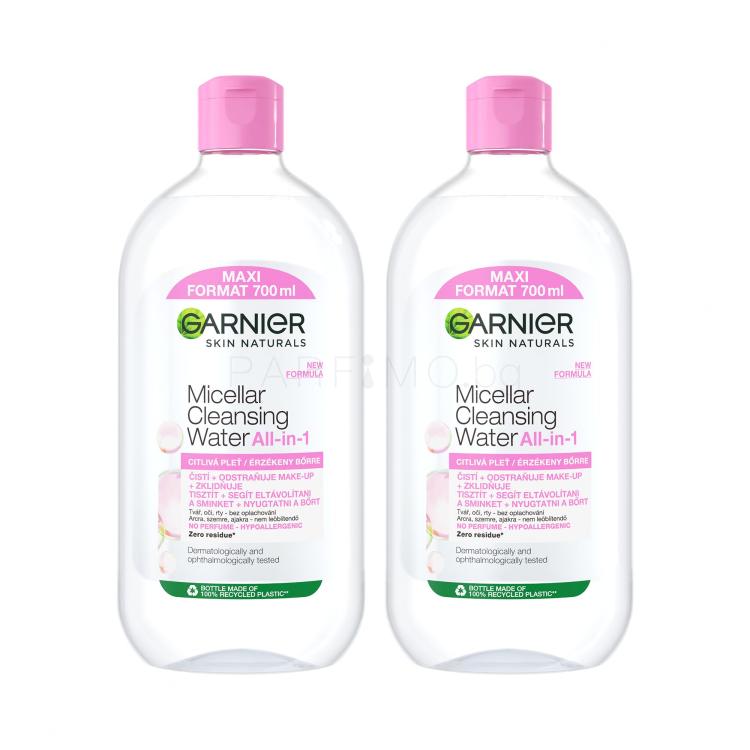 Пакет с отстъпка Мицеларна вода Garnier Skin Naturals Micellar Cleansing Water All-in-1