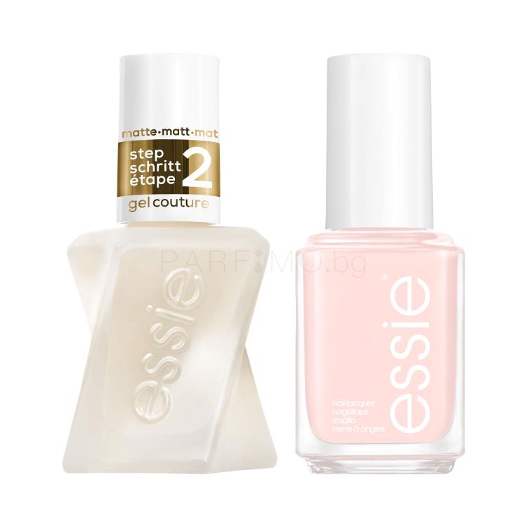 Пакет с отстъпка Лак за нокти Essie Nail Lacquer + Лак за нокти Essie Gel Couture Top Coat