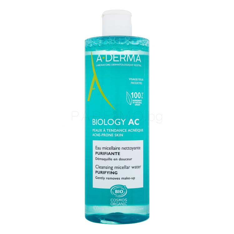 A-Derma Biology AC Cleansing Micellar Water Мицеларна вода за жени 400 ml