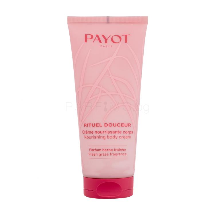 PAYOT Rituel Douceur Nourishing Body Cream Fresh Grass fragrance Крем за тяло за жени 100 ml