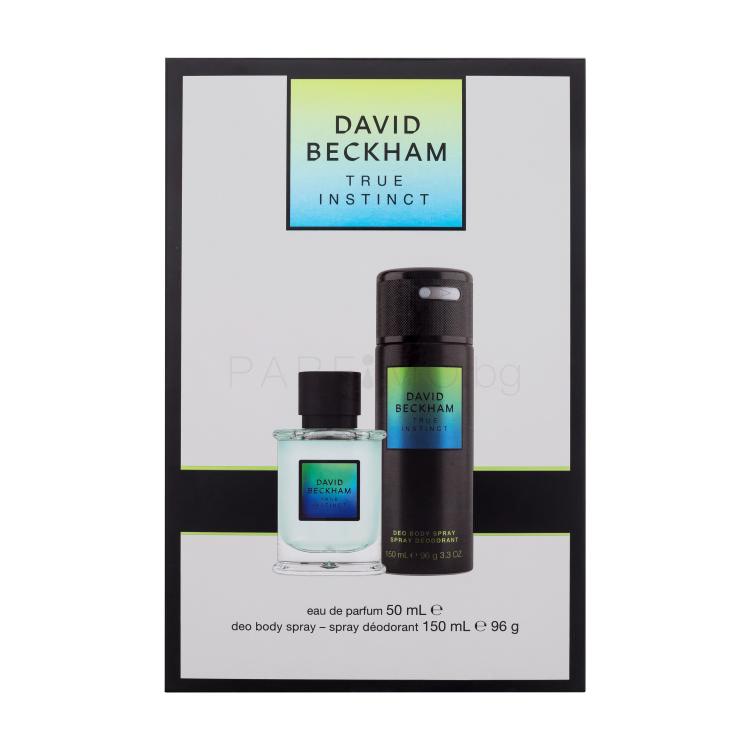 David Beckham True Instinct Подаръчен комплект EDP 50 ml + дезодорант 150 ml увредена кутия