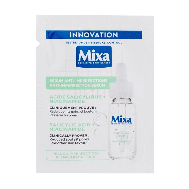 Mixa Salicylic Acid + Niacinamide Anti-Imperfection Serum Серум за лице за жени 1,5 ml