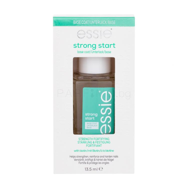 Essie Strong Start Base Coat Лак за нокти за жени 13,5 ml увредена кутия