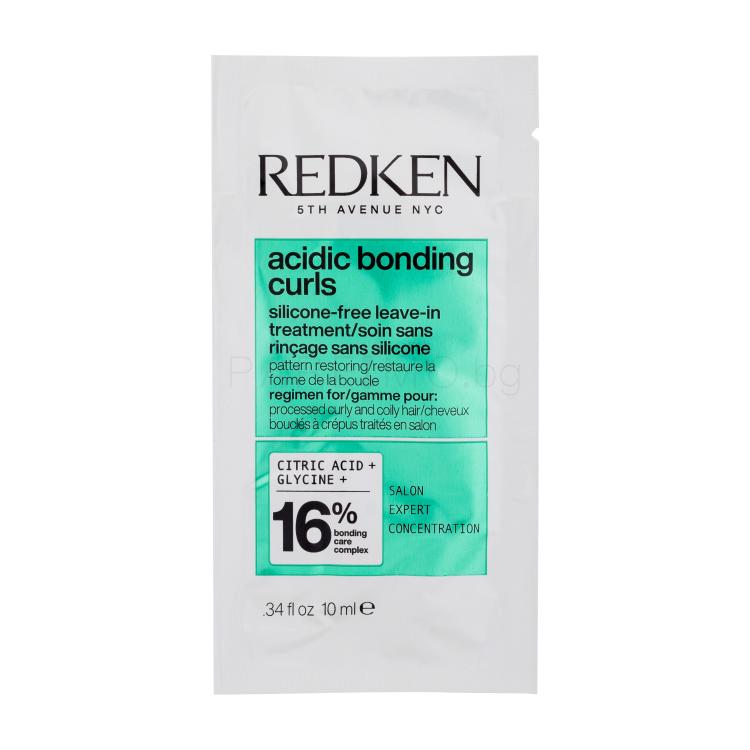 Redken Acidic Bonding Curls Leave-in Treatment Грижа „без отмиване“ за жени 10 ml