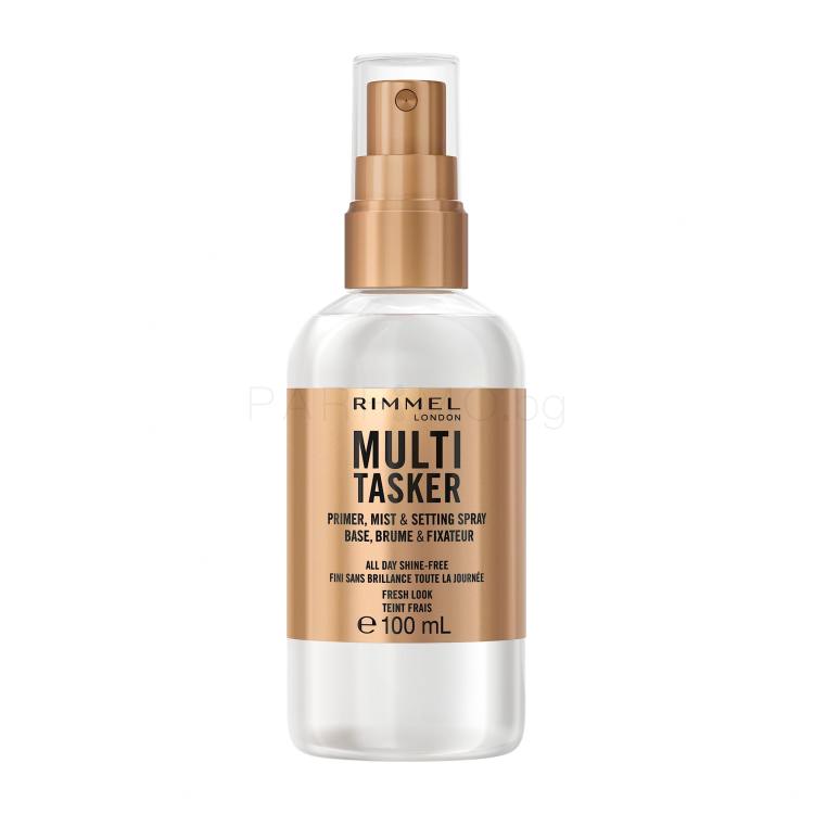 Rimmel London Multi Tasker Primer, Mist &amp; Setting Spray Основа за грим за жени 100 ml