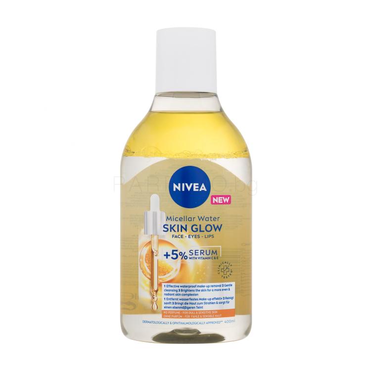 Nivea Skin Glow Micellar Water Мицеларна вода за жени 400 ml