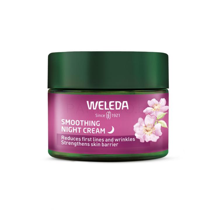 Weleda Wild Rose &amp; White Tea Smoothing Night Cream Нощен крем за лице за жени 40 ml