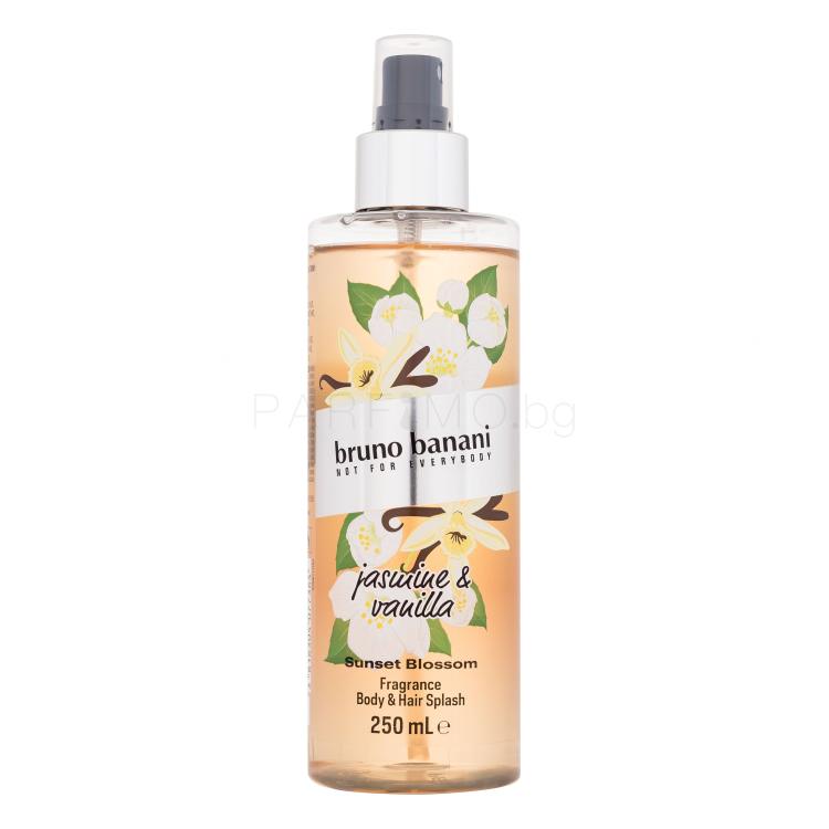 Bruno Banani Sunset Blossom Jasmine &amp; Vanilla Спрей за тяло за жени 250 ml