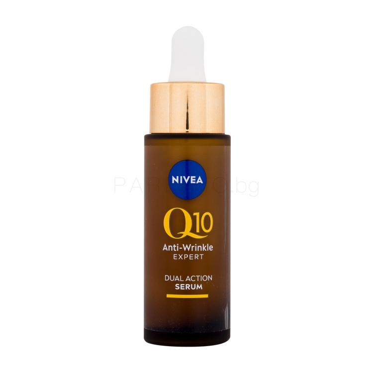 Nivea Q10 Anti-Wrinkle Expert Dual Action Serum Серум за лице за жени 30 ml