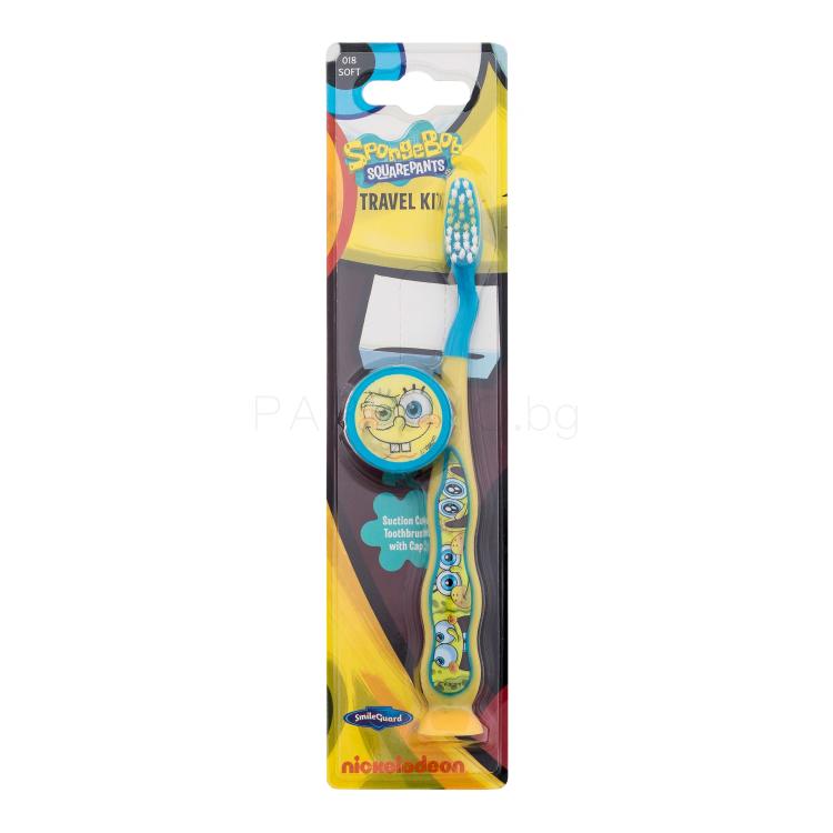 Nickelodeon SpongeBob Soft Toothbrush Четка за зъби за деца 1 бр