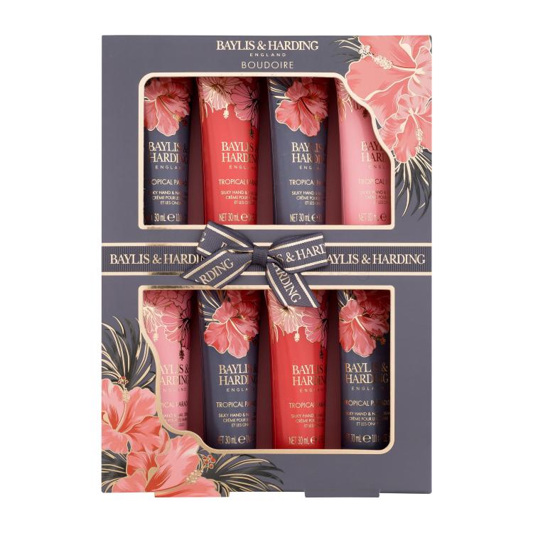 Baylis &amp; Harding Boudoire Tropical Paradise Подаръчен комплект Крем за ръце и нокти 8 x 30 ml