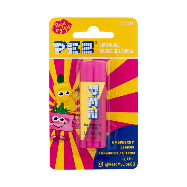 Read My Lips PEZ Raspberry Lemon Lip Balm Балсам за устни за жени 4 g