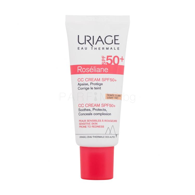 Uriage Roséliane CC Cream SPF50+ CC крем за жени 40 ml Нюанс Light Tint