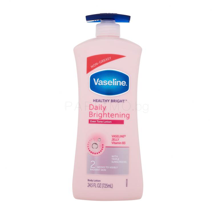 Vaseline Healthy Bright Daily Brightening Лосион за тяло за жени 725 ml